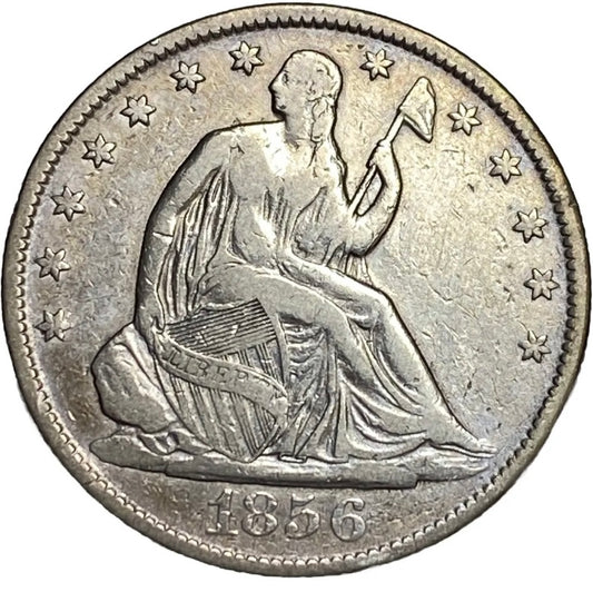 1856-O 50C Seated Liberty Half Dollar